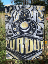Load image into Gallery viewer, Purdue University Boilermaker Special Garden Flag 12" x 18" by Justin Patten
