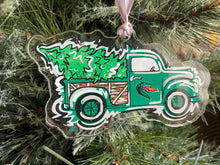 Load image into Gallery viewer, The University of Alabama at Birmingham Acrylic Christmas Truck Ornament by Justin Patten