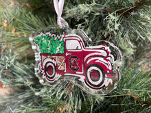 Load image into Gallery viewer, University of South Carolina Christmas Tree Truck Ornament by Justin Patten