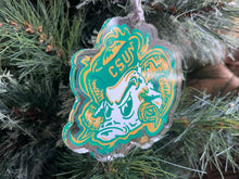 Load image into Gallery viewer, Colorado State University Mascot Ornament by Justin Patten