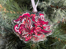 Load image into Gallery viewer, University of South Carolina Mascot Ornament by Justin Patten