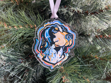 Load image into Gallery viewer, University of Tennessee Smokey Ornament by Justin Patten (Clear Ornament)
