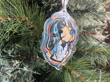 Load image into Gallery viewer, University of Tennessee Smokey Ornament by Justin Patten (Clear Ornament)