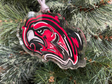 Load image into Gallery viewer, Miami University Ohio Redhawk Ornament by Justin Patten