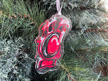 Load image into Gallery viewer, University of Cincinnati Bearcats Ornament by Justin Patten