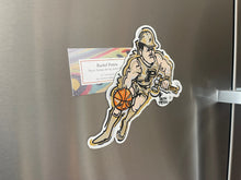 Load image into Gallery viewer, Purdue University Basketball Pete Magnet by Justin Patten