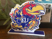 Load image into Gallery viewer, University of Kansas Jayhawks Standee by Justin Patten