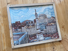 Load image into Gallery viewer, Indianapolis Skyline 20" x16" Print by Justin Patten