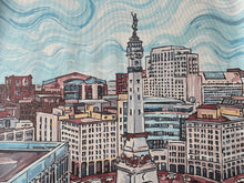 Load image into Gallery viewer, Indianapolis Skyline 20" x16" Print by Justin Patten