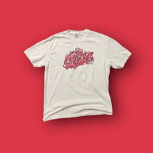 Load image into Gallery viewer, Indiana University Script Short Sleeve Unisex Comfort Colors Cream Tee by Justin Patten