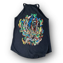 Load image into Gallery viewer, Indianapolis Motor Speedway Motion Wing and Wheel Women's Tank by Justin Patten (New 2025 Design) (Black)