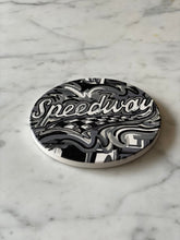 Load image into Gallery viewer, Speedway Indiana Stone Coaster by Justin Patten
