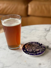 Load image into Gallery viewer, Brownsburg Indiana Stone Coaster by Justin Patten