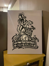 Load image into Gallery viewer, Borg Warner Trophy 16"x20" Wrapped Canvas Print by Justin Patten