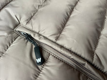 Load image into Gallery viewer, Indianapolis Motor Speedway Wing and Wheel Women's Zip Up Packable Jacket by Justin Patten (Copper) (Women's)