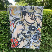 Load image into Gallery viewer, Purdue University Basketball Pete Garden Flag 12" x 18" by Justin Patten