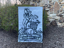 Load image into Gallery viewer, Borg Warner Indy 500 Trophy Garden Flag (12”x18” in.) by Justin Patten