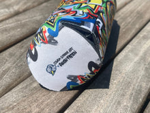 Load image into Gallery viewer, Indianapolis Motor Speedway Motion Wing and Wheel Koozie/ Drink Tall Can Sleeve by Justin Patten (INDY 500)