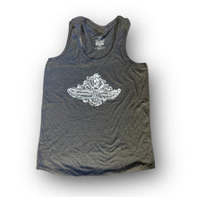 Load image into Gallery viewer, Indianapolis Motor Speedway Wing and Wheel Women's "Smoke" Tank by Justin Patten