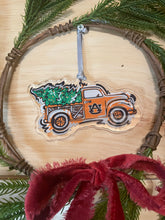 Load image into Gallery viewer, Auburn University Christmas Truck Ornament by Justin Patten