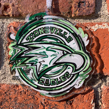 Load image into Gallery viewer, Zionsville Indiana Eagle Ornament by Justin Patten (3 Styles)