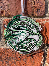 Load image into Gallery viewer, Zionsville Indiana Eagle Ornament by Justin Patten (3 Styles)