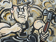 Load image into Gallery viewer, Purdue Pete Painting by Justin Patten 30x24 (Custom Painting)