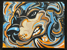 Load image into Gallery viewer, University of Tennessee Smokey Painting by Justin Patten 24x18