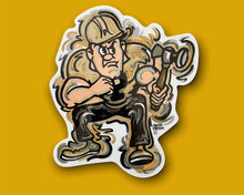 Load image into Gallery viewer, Purdue Pete Vinyl Sticker by Justin Patten