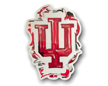 Load image into Gallery viewer, Indiana University IU Trident Vinyl Sticker by Justin Patten