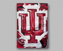 Load image into Gallery viewer, Indiana University IU Garden Flag by Justin Patten