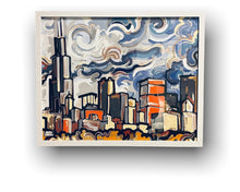 Load image into Gallery viewer, Chicago 20" x 16" Print by Justin Patten