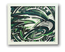 Load image into Gallery viewer, Zionsville 16" x 20" Eagle Print on Canvas by Justin Patten