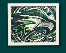 Load image into Gallery viewer, Zionsville 16" x 20" Eagle Print on Canvas by Justin Patten