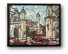 Load image into Gallery viewer, Indiana University 20" x 16" Sample Gates Print by Justin Patten