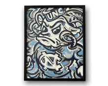 Load image into Gallery viewer, University of North Carolina 16" x 20" Mascot Print by Justin Patten