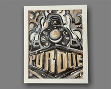 Load image into Gallery viewer, Purdue 16" x 20" Boilermaker Special Print by Justin Patten