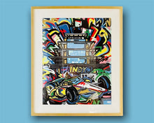 Load image into Gallery viewer, Indianapolis Motor Speedway 16"x20" Pagoda Print by Justin Patten