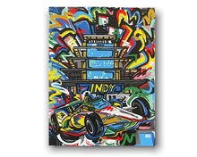Load image into Gallery viewer, Indianapolis Motor Speedway Note Cards by Justin Patten (Pack of 6 Cards)