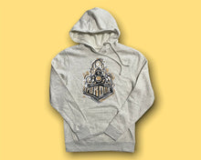 Load image into Gallery viewer, Purdue Boilermaker Special Unisex Fleece Hoodie by Justin Patten (Oatmeal Heather)