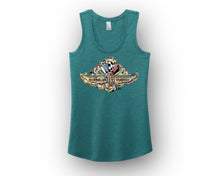 Load image into Gallery viewer, Indianapolis Motor Speedway Wing and Wheel Women's Tank by Justin Patten (3 Colors)
