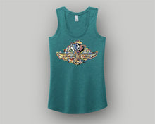 Load image into Gallery viewer, Indianapolis Motor Speedway Wing and Wheel Women's Tank by Justin Patten (3 Colors)