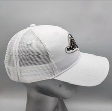 Load image into Gallery viewer, Indianapolis Motor Speedway 1910 Wing and Wheel White Hat by Justin Patten