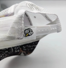 Load image into Gallery viewer, Indianapolis Motor Speedway 1910 Wing and Wheel White Hat by Justin Patten