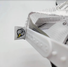 Load image into Gallery viewer, Indianapolis Motor Speedway 1910 Wing and Wheel White Hat by Justin Patten