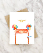Load image into Gallery viewer, Feel Better Banner Get Well Card