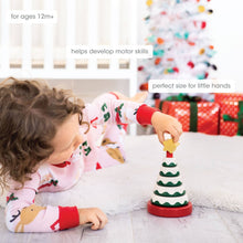 Load image into Gallery viewer, Holiday Stacking Toy – Christmas Tree for Babies & Toddlers (12+ Months)