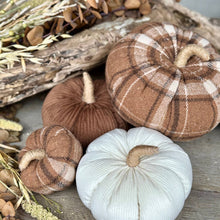 Load image into Gallery viewer, Brown Corduroy Pumpkin