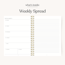 Load image into Gallery viewer, Pink Trellis 2025-2026 Academic Planner