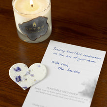 Load image into Gallery viewer, Love & Remembrance Seed Paper Greeting Card